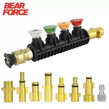 Насадки для пистолета-распылителя высокого давления, насадка для распылителя струйной мойки автомобиля, насадка для Karcher Black Deckeri Bosch Lavor