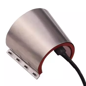 Насадки для прессы кружки Aibecy 12 унций 110 В 220 В для передачи машины прессования тепла 110V серебряный