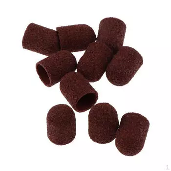 Насадки для шлифовки ногтей, полировки и придания формы, набор из 10 шт. 80 Grits