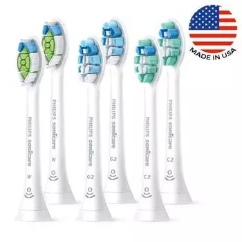 Насадки для зубной щетки Philips Sonicare 6 шт. (HX9026/98)