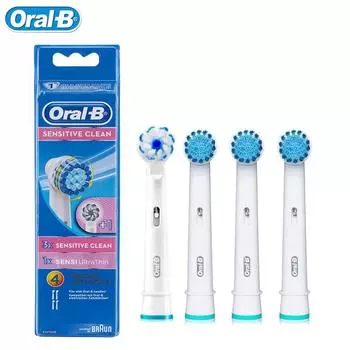 Насадки на электрическую зубную щётку Oral B Sensitive Clean (4 шт)