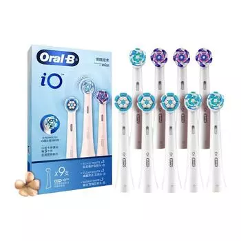 Насадки Oral B Brush Heads 9 шт. Совместимы с электрическими зубными щетками серии iO, набор 9 в 1