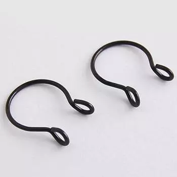 Носовой зажим, ушной зажим, титановая сталь, медицинская сталь, открытое носовое кольцо, полукруглое украшение для пирсинга, U-образный носовой гвоздик золотой