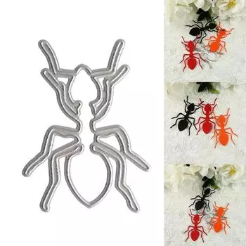 Насекомое Муравьи Форма Вырубные Штампы Углеродистая Сталь Вырубные Трафареты Металлические Тиснения Для Скрапбукинга Изготовление Альбомов