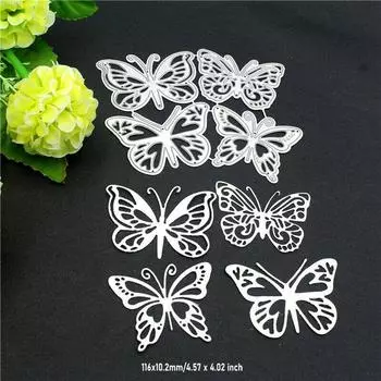 Насекомые-бабочки, вырубные штампы, металлический трафарет, сделай сам, скрапбукинг, альбом, бумажная карта, тиснение, ремесло, высечка, бабочка
