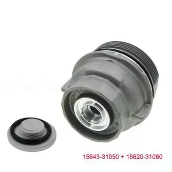 Наши крышки масляного фильтра двигателя изготовлены в соответствии со строгими инженерными стандартами качества, они могут работать лучше, чем оригинальная пластиковая крышка.