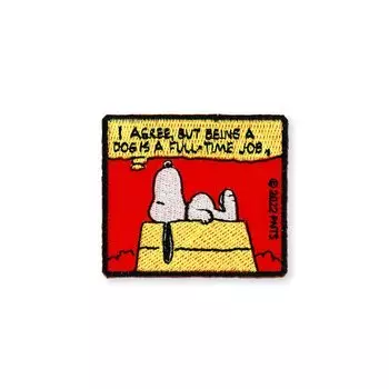 Нашивка-эмблема KIYOHARA Снупи Ш50 мм x В50 мм термонаклейка RIO-3110