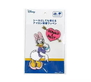 нашивка Disney Donald Duck Daisy Duck D 2, которую также можно использовать как наклейку Daisy Iron-on types YM-W