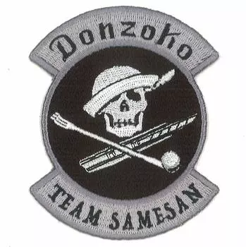 Нашивка для девочек Panzer Final Chapter Shark Team с низкой видимостью, круглая, товары GPW-35 и