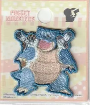 Нашивка Inagaki Clothing Pocket Monster, клейкая накладка для утюга, двойное использование Blastoise POS011