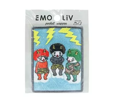 Нашивка карманная KOKKA «ЭМОЛИВ Каминари-сама LGW-2-E»