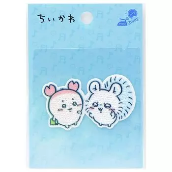 Нашивка Кокка Чикава Краб (магазин подержанных книг)/Momonga 1 шт. Ширина 68 мм x высота 35 мм Уплотнитель для утюга двойного назначения с клеевым слоем GW-2008