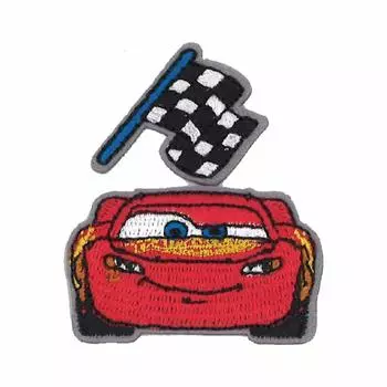 Нашивка Minoda Cars Флаг Маккуина D01Y1514 & (Маленький)