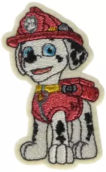 Нашивка Minoda Paw Patrol маленькая Marshall T01Y1557 красная