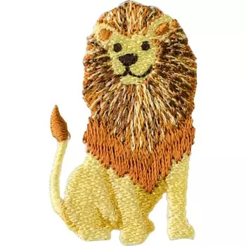 Нашивка на дереве Hamanaka Animal Лев H457-980