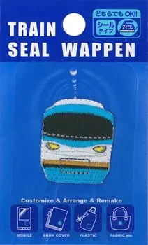Нашивка на поезде Iroha ism Seal Patch 1 шт. 283 Series Ocean Arrow TR380-TR40