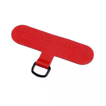 Нашивка на шнурок для защиты от потери мобильного телефона Нашивка на шнурок для защиты от потери мобильного телефона Red