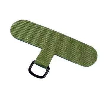 Нашивка на шнурок для защиты от потери мобильного телефона Нашивка на шнурок для защиты от потери мобильного телефона Green