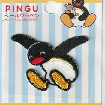 Нашивка PINGU для одежды Inagaki Pingu, наклейка с утюгом, клей двойного назначения PGS003