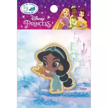 Нашивка Pioneer Disney Princess Jasmine Ширина 44 мм x Высота 50 мм Двойного назначения Самоклеящаяся наклейка/утюг MY6004-MY519