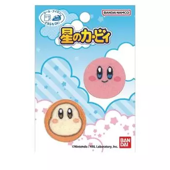 Нашивка Pioneer Dream Land Kirby Waddle Dee с 2 частями, высота x ширина, двойного назначения, тип Kirby s 31,5 мм, 31,5 мм, наклейка/утюг BAN600-BAN129