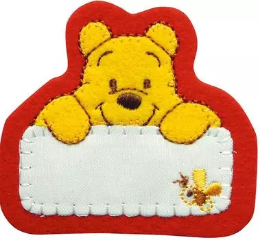 Нашивка Pioneer Name Patch Disney Winnie the Pooh Pooh DI300-DI25