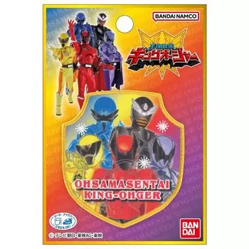 Нашивка Pioneer Osama Sentai King Auger, ширина 55 мм x высота 62 мм, клейкая наклейка двойного назначения/утюг BAN650-BAN109