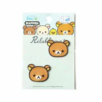 Нашивка Pioneer Sanrio Rilakkuma, 1 шт., коричневая наклейка/наклеиваемая термоклеем RK450-RK53
