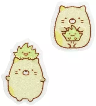 Нашивка Pioneer Sumikko Gurashi Nekoto Zassou, желтое железо/уплотнение PSU600-PSU138 жёлтый