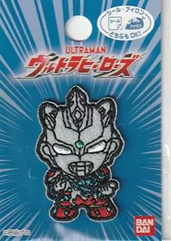 Нашивка Pioneer Ultra Heroes, наклейка Ultraman Z Alpha, ширина х высота, термонаклейка 2,8 см 4,2 см PU3501-PU53