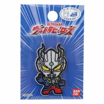 Нашивка Pioneer Ultraman Patch Ultraman Zero Ширина x Высота 2,6 см примерно. 4,2 см PU350-PU45