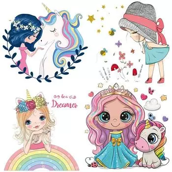 Нашивка с буквами, термонашивка с рисунком на одежде, детская термоаппликация для футболки, наклейка с термопереносом для одежды