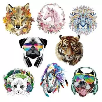 Термопатчи для декора одежды, цена указана за 1 штуку