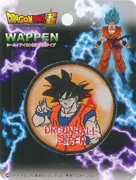 Нашивка с изображением дракона в виде суперкруглого шара Inagaki Clothing Goku Adhesive Dual Use DBS013 Sticker/Iron