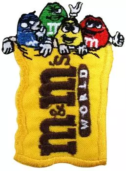 Нашивка с изображением персонажа Iron Patch [M&M s] M&M s