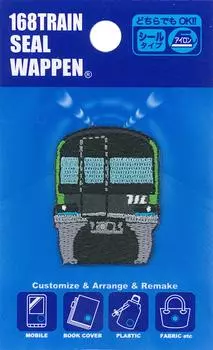 Нашивка с изображением поезда Irohaism 1 шт. для токийского монорельса типа 10000 TR380-TR72