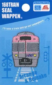 Нашивка с изображением поезда Irohaism, 1 шт., линия Keio Inokashira 1000, серия TR380-TR81