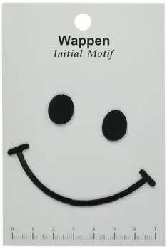 Нашивка с мотивом KIYOHARA, черная, приблизительная ширина x высота 1 шт. 7,5 см 5,7 см IMM-02