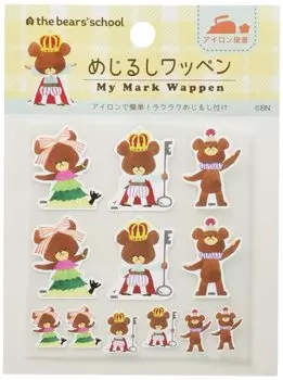 Нашивка школы медведей Мисаса Медзируши Такарамоно 1777 г.