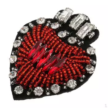 Нашивка со стразами, железная/пришитая аппликация, подходит для платья, сумки, обуви, украшения своими руками