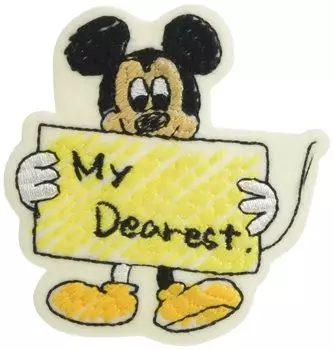 Нашивка в стиле персонажа Диснея MINODA, большая, Дисней Микки, моя дорогая, большая, D01Y0361