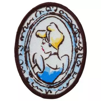 Нашивка в винтажном стиле Minoda Disney для использования как утюгом, так и наклейками, Золушка D01Y5812