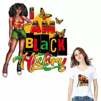 Нашивки для одежды, черные женские наклейки для одежды своими руками, теплопередающие парчи, сумка Ropa, шляпа, пальто, наклейка на одежду, горячие слезоточивые наклейки