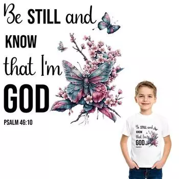 Нашивки для одежды Красивые бабочки Стирающиеся термопереносные новые аксессуары для одежды Наклейки своими руками на одежду