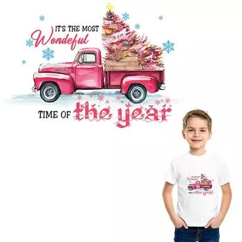 Нашивки для одежды, рождественская одежда, аппликация, художественные ремесла, глажка, аксессуары «сделай сам», моющаяся термоклеящаяся нашивка