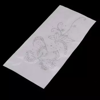 Нашивки для одежды с аппликацией со стразами