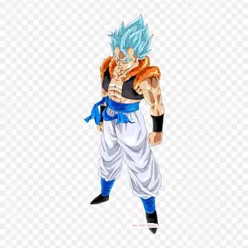 Нашивки для одежды, сумки, термонаклейки с рисунком Gogeta Goku, моющиеся, термоперенос
