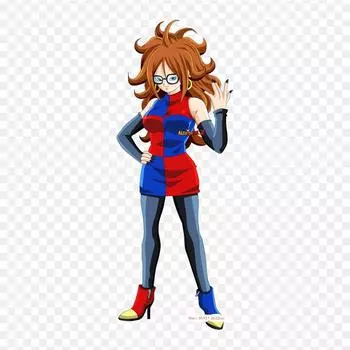 Нашивки для сумки для одежды, термонаклейки с утюгом и рисунком Гоку, Android 18, моющиеся теплопередачи