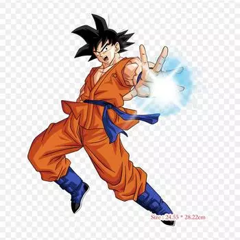 Нашивки для сумки для одежды, термонаклейки с утюгом на термонаклейке, новый наряд Гоку, моющийся теплопередача с узором Гоку Вегета