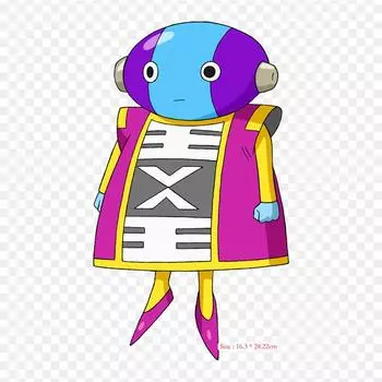 Нашивки для сумки для одежды, термонаклейки с утюгом на термонаклейках Zeno Dragon Ball Goku Dragon Ball, моющиеся теплопередачи